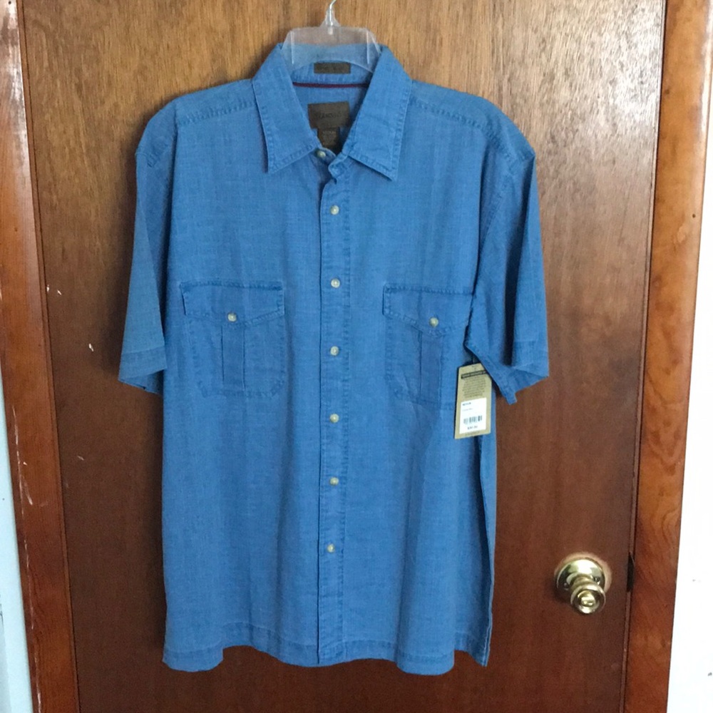 Men’s Sz. M St. John’s Bay Trekker Crosshatch NWT
